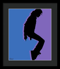 Pop King Music Tee Shirt - Framed Print Framed Print Pixels 13.375" x 16.000" Black Black