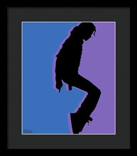 Pop King Music Tee Shirt - Framed Print Framed Print Pixels 11.625" x 14.000" Black Black