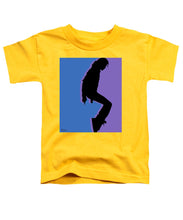 Pop King Music Tee Shirt - Toddler T-Shirt Toddler T-Shirt Pixels Yellow Small 