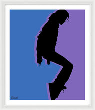 Pop King Music Tee Shirt - Framed Print Framed Print Pixels 30.000" x 36.000" White White