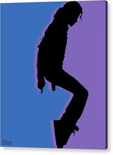 Pop King Music Tee Shirt - Acrylic Print Acrylic Print Pixels 6.625" x 8.000" Hanging Wire 