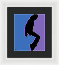 Pop King Music Tee Shirt - Framed Print Framed Print Pixels 8.375" x 10.000" White Black