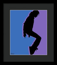 Pop King Music Tee Shirt - Framed Print Framed Print Pixels 10.000" x 12.000" Black Black