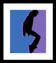 Pop King Music Tee Shirt - Framed Print Framed Print Pixels 10.000" x 12.000" Black White