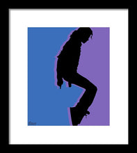 Pop King Music Tee Shirt - Framed Print Framed Print Pixels 8.375" x 10.000" Black White