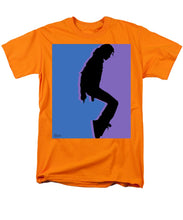 Pop King Music Tee Shirt - Men's T-Shirt  (Regular Fit) Men's T-Shirt (Regular Fit) Pixels Orange Small 