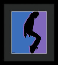 Pop King Music Tee Shirt - Framed Print Framed Print Pixels 8.375" x 10.000" Black Black