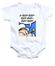 Popeye Laughs - Baby Onesie