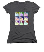 Popeye Repeat - Women's V-Neck (Athletic Fit)