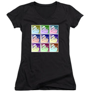 Popeye Repeat - Women's V-Neck (Athletic Fit)
