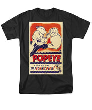 Popeye Technicolor - Men's T-Shirt  (Regular Fit)