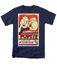 Popeye Technicolor - Men's T-Shirt  (Regular Fit)