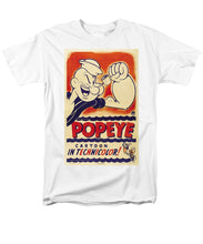 Popeye Technicolor - Men's T-Shirt  (Regular Fit)