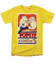 Popeye Technicolor - Men's T-Shirt  (Regular Fit)