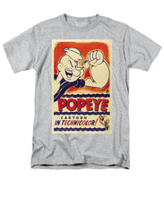 Popeye Technicolor - Men's T-Shirt  (Regular Fit)