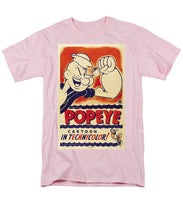 Popeye Technicolor - Men's T-Shirt  (Regular Fit)