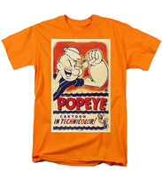 Popeye Technicolor - Men's T-Shirt  (Regular Fit)