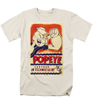 Popeye Technicolor - Men's T-Shirt  (Regular Fit)
