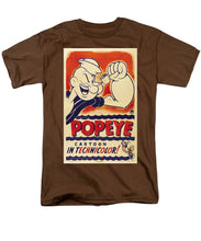 Popeye Technicolor - Men's T-Shirt  (Regular Fit)