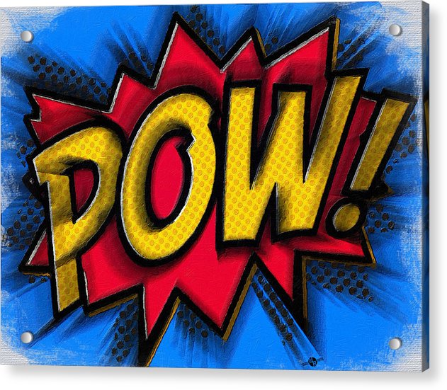 Pow 1 - Acrylic Print – Rubino Creative Fine Art
