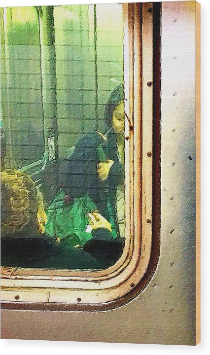 Pregnant Pause - Wood Print