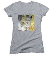 President Donald Trump  - Women's V-Neck (Athletic Fit)