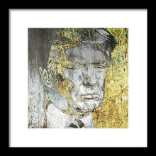 President Donald Trump  - Framed Print