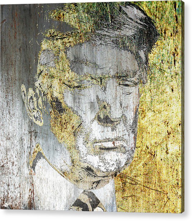 President Donald Trump  - Acrylic Print