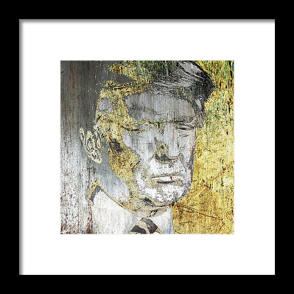 President Donald Trump  - Framed Print