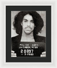 Prince Mug Shot Acrylic - Framed Print