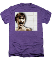 Psycho By Alfred Hitchcock, With Janet Leigh Shower Scene H Color - Men's Premium T-Shirt