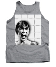 Psycho By Alfred Hitchcock, With Janet Leigh Shower Scene V Black And White - Tank Top