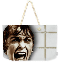 Psycho By Alfred Hitchcock, With Janet Leigh Shower Scene V Color - Weekender Tote Bag