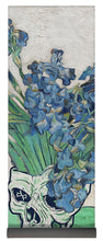 Punk Van Gogh Irises Skull - Yoga Mat