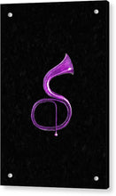 Purple Italian Basso - Acrylic Print