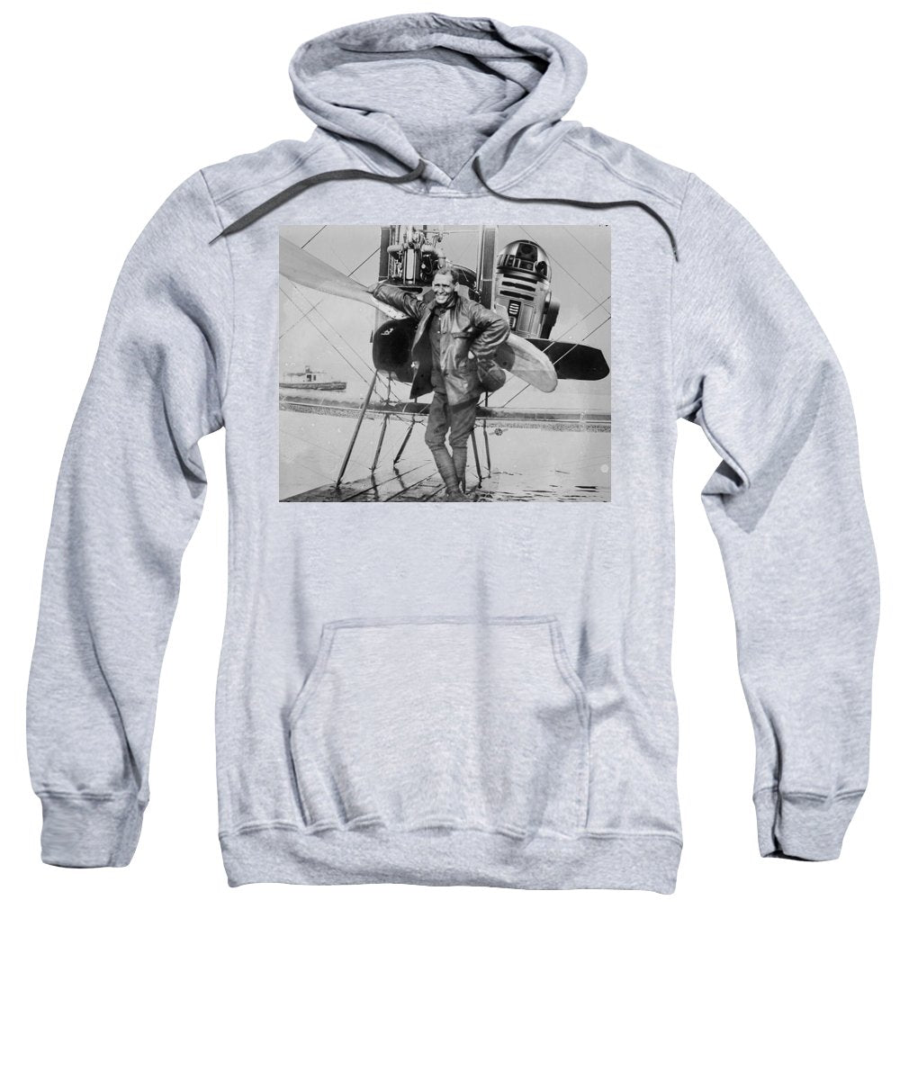 r2d2 Star Wars Antique Photo - Sweatshirt