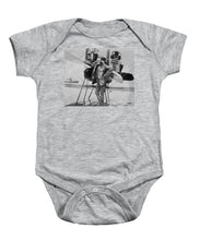 r2d2 Star Wars Antique Photo - Baby Onesie