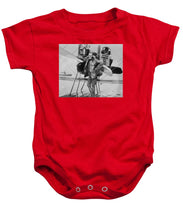 r2d2 Star Wars Antique Photo - Baby Onesie