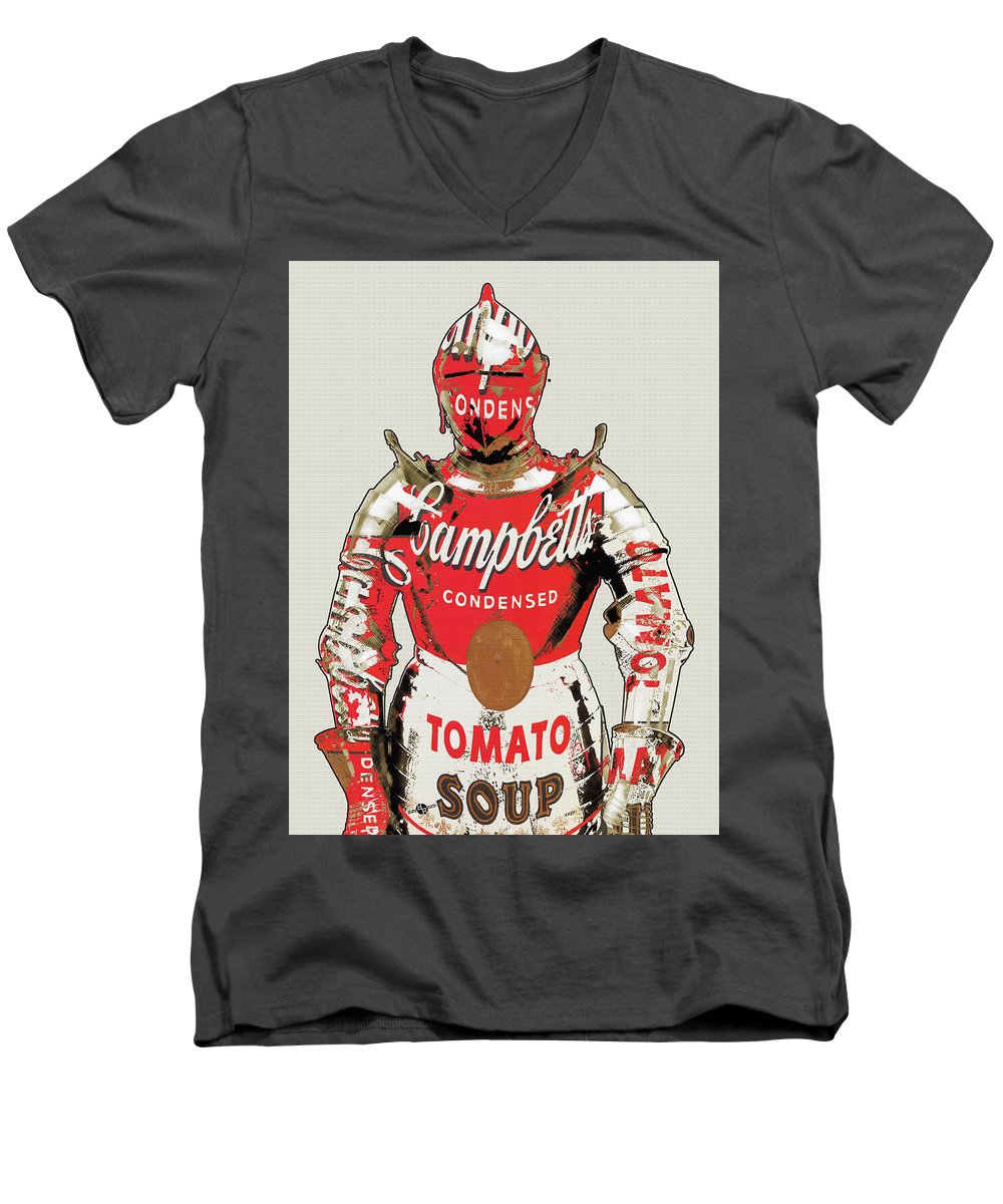 Red Knight - Men's V-Neck T-Shirt