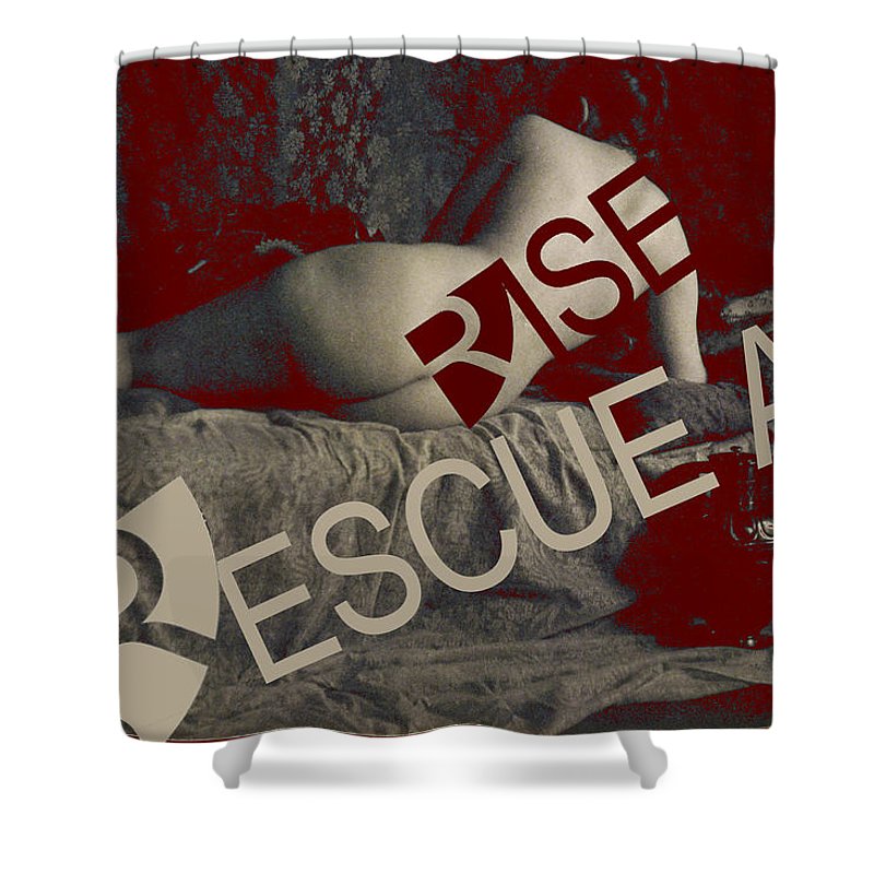 Rise Rescue Art - Shower Curtain