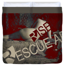 Rise Rescue Art - Duvet Cover
