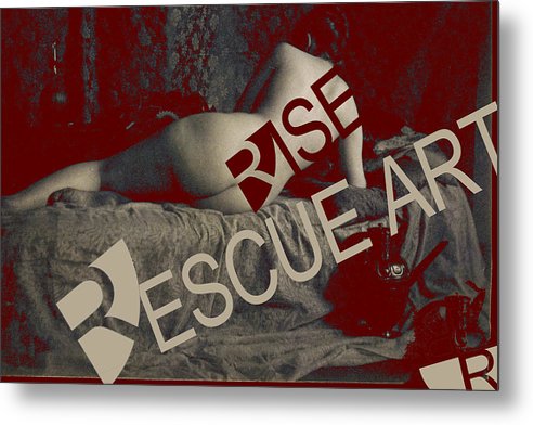 Rise Rescue Art - Metal Print