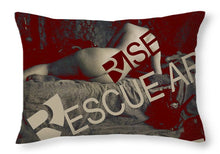 Rise Rescue Art - Throw Pillow