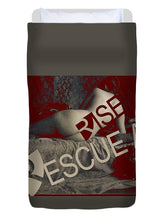 Rise Rescue Art - Duvet Cover