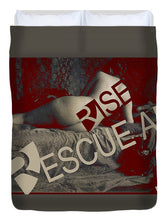 Rise Rescue Art - Duvet Cover