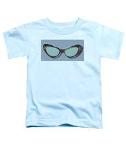 Retro Glasses Funky Pop Blue Teal - Toddler T-Shirt
