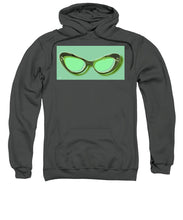Retro Glasses Funky Pop Mint Green - Sweatshirt
