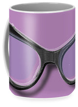 Retro Glasses Funky Pop Purple - Mug
