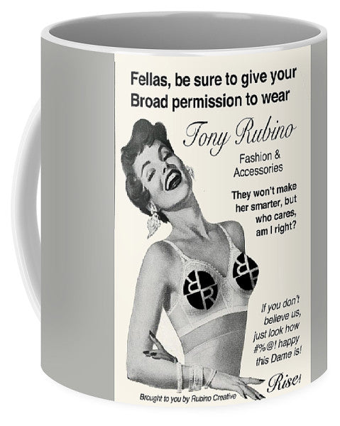 Rise 1950s Ad Parody - Mug