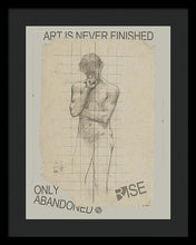 Rise Abandoned                                                           - Framed Print